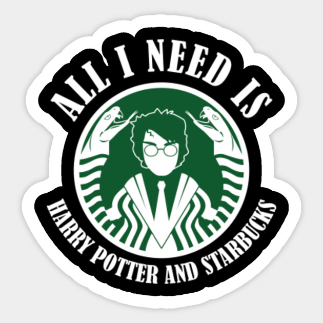 Harry Potter Starbucks - Harry Potter - Sticker | TeePublic